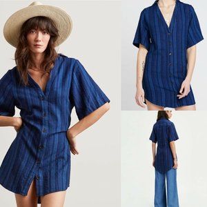 Levi's Made & Crafted Indigo Frida Shirt Dress M
